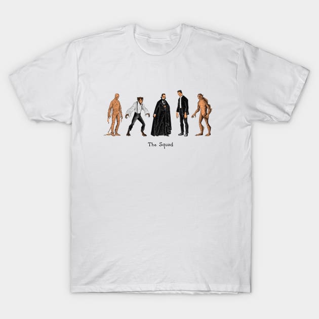 The Squad T-Shirt by Haunted Nonsense